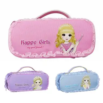 Cute Portable Pencil Case Large Capacity Lace Pen Holder For Girls Pencil Bag Stationery Pencilcase Kawaii School Supplies
Cute Portable Pencil Case Large Capacity Lace Pen Holder For Girls Pencil Bag Stationery Pencilcase Kawaii School Supplies