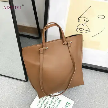 2pcs Retro PU Leather Handbag Women Large Capacity Solid Female Travel Cosmetics Clutches Tote Shoulder Bag Composite Set
2pcs Retro PU Leather Handbag Women Large Capacity Solid Female Travel Cosmetics Clutches Tote Shoulder Bag Composite Set