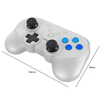 

Wireless Mini Gamepad Bluetooth NFC Joystick Controller Fit Ordinary Layout Operation Conveninently for Nintendo Switch
