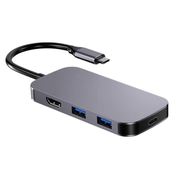 USB C HUB 8-In-1 Adapter Dongle Type-C to 4K@30Hz HDMI SD/TF Card Reader USB 3.0 PD Power Delivery for PC iPad
USB C HUB 8-In-1 Adapter Dongle Type-C to 4K@30Hz HDMI SD/TF Card Reader USB 3.0 PD Power Delivery for PC iPad