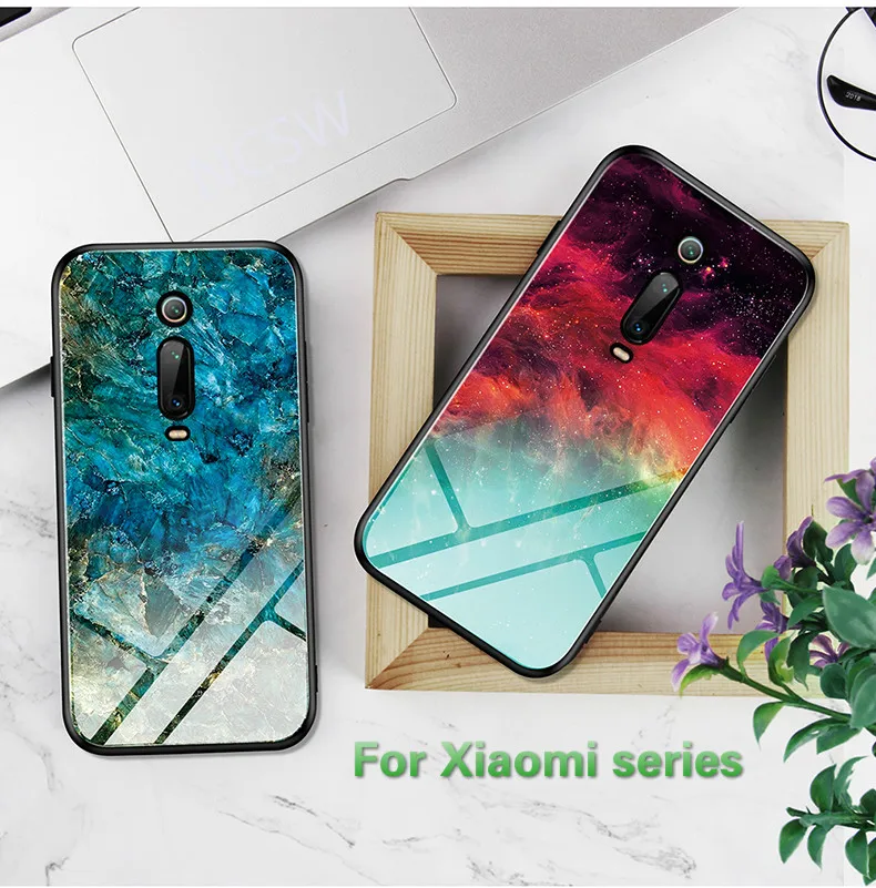 Gradient marble Tempered Glass Case For Redmi K20 K20Pro 9T 9TPro note 7 For Xiaomi Mi CC9 A3 Lite 9SE 9 marble pattern Cover
Gradient marble Tempered Glass Case For Redmi K20 K20Pro 9T 9TPro note 7 For Xiaomi Mi CC9 A3 Lite 9SE 9 marble pattern Cover