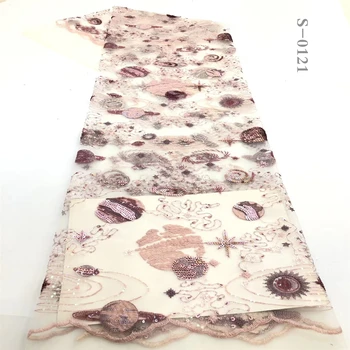 2020 Hot Fashion african Embroidered Sequins Mesh Lace fabric Top quality Sewing Material For Wedding Party Dress
2020 Hot Fashion african Embroidered Sequins Mesh Lace fabric Top quality Sewing Material For Wedding Party Dress