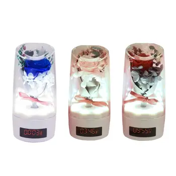 Eternal Flower Blue tooth Speaker Time Alarm Clock Colorful Led Lights
Eternal Flower Blue tooth Speaker Time Alarm Clock Colorful Led Lights