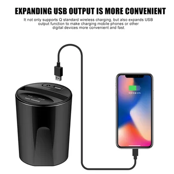 Car Wireless Charger Cup Charge Stand Charging Pad with USB Output for Smartphone GDeals
Car Wireless Charger Cup Charge Stand Charging Pad with USB Output for Smartphone GDeals