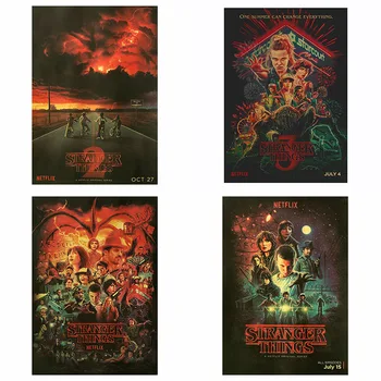 Mling 1PC Stranger Things Retro Paper Poster Wall Painting Home Dormitory Internet Cafe Decorative Wall Sticker
Mling 1PC Stranger Things Retro Paper Poster Wall Painting Home Dormitory Internet Cafe Decorative Wall Sticker