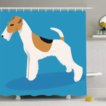 Shower Curtain Set with Hooks 72x78 Wire Fluffy Fox Terrier Dog Pet Hunting Long Hair Mammal Tricolor Animals Pyrenees Wildlife
Shower Curtain Set with Hooks 72x78 Wire Fluffy Fox Terrier Dog Pet Hunting Long Hair Mammal Tricolor Animals Pyrenees Wildlife