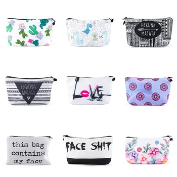 Convenient Lipstick LOVE Letter This Bag Contains My Face Flower Donut Fruits 3D Printed Cosmetic Bags Multifuncition for Travel
Convenient Lipstick LOVE Letter This Bag Contains My Face Flower Donut Fruits 3D Printed Cosmetic Bags Multifuncition for Travel