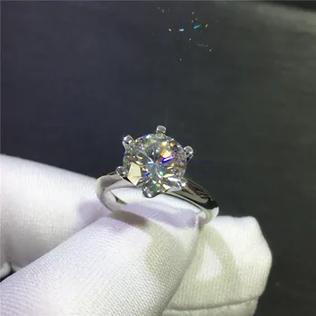 inbeaut 3 ct Excellent Cut Best Clarity Moissanite Ring Women Classic 925 Silver Pass Diamond Test Round Moissanite Wedding Ring 
inbeaut 3 ct Excellent Cut Best Clarity Moissanite Ring Women Classic 925 Silver Pass Diamond Test Round Moissanite Wedding Ring