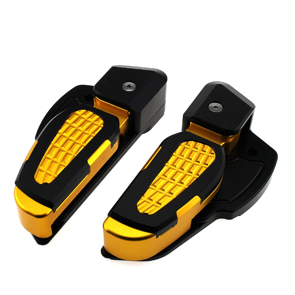 Motorcycle CNC Rear Passenger Foldable Footrest Extension Foot Pegs Pedals Pad for Vespa Scooter Primavera Sprint 150 2017 2018
Motorcycle CNC Rear Passenger Foldable Footrest Extension Foot Pegs Pedals Pad for Vespa Scooter Primavera Sprint 150 2017 2018