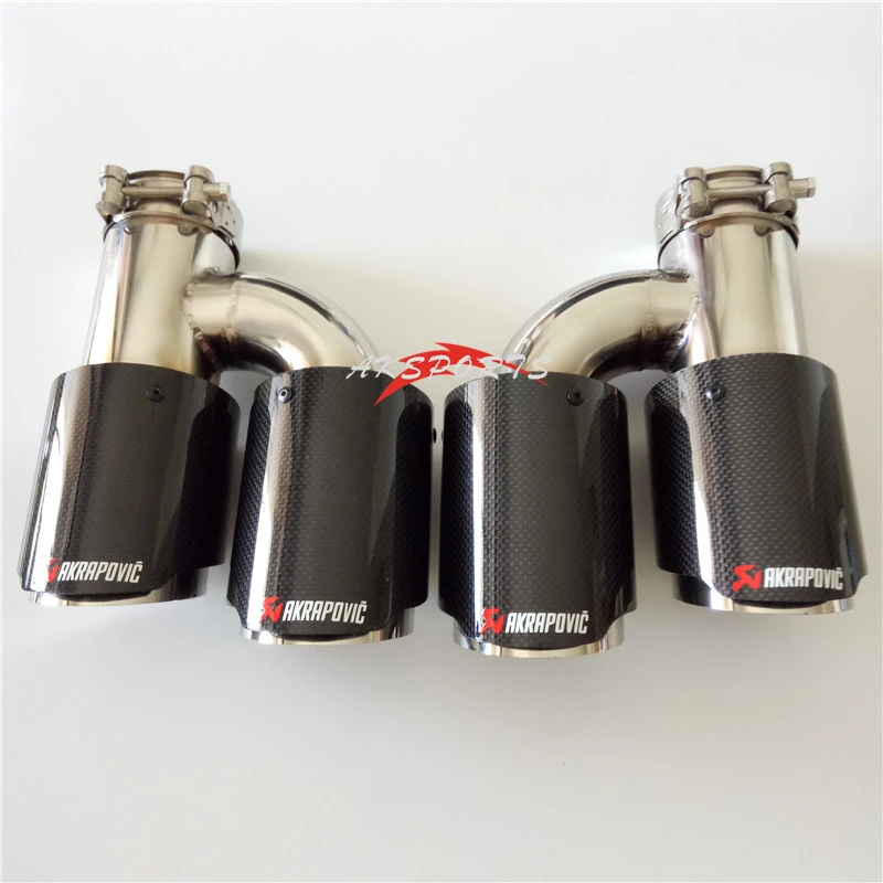 2PCS H di Stile Universale Dual AKRAPOVIC Lucido In Fibra di Carbonio di Scarico Punta In Acciaio Inox di Scarico Modificato
2PCS H di Stile Universale Dual AKRAPOVIC Lucido In Fibra di Carbonio di Scarico Punta In Acciaio Inox di Scarico Modificato