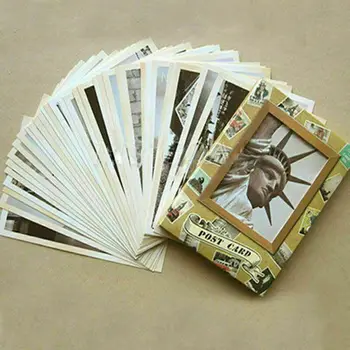 32 pcs / set Boxed Old-fashioned Famous Building Nostalgic Retro Postcard Travel Gift Friend Greeting Card Pen Pal Exchange Card
32 pcs / set Boxed Old-fashioned Famous Building Nostalgic Retro Postcard Travel Gift Friend Greeting Card Pen Pal Exchange Card