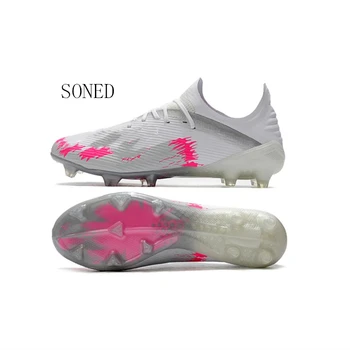 Indoor Men Soccer Shoes Kids Soccer Cleats Football Boots FG High Ankle Sport Training Sneakers Futsal Football Shoes
Indoor Men Soccer Shoes Kids Soccer Cleats Football Boots FG High Ankle Sport Training Sneakers Futsal Football Shoes