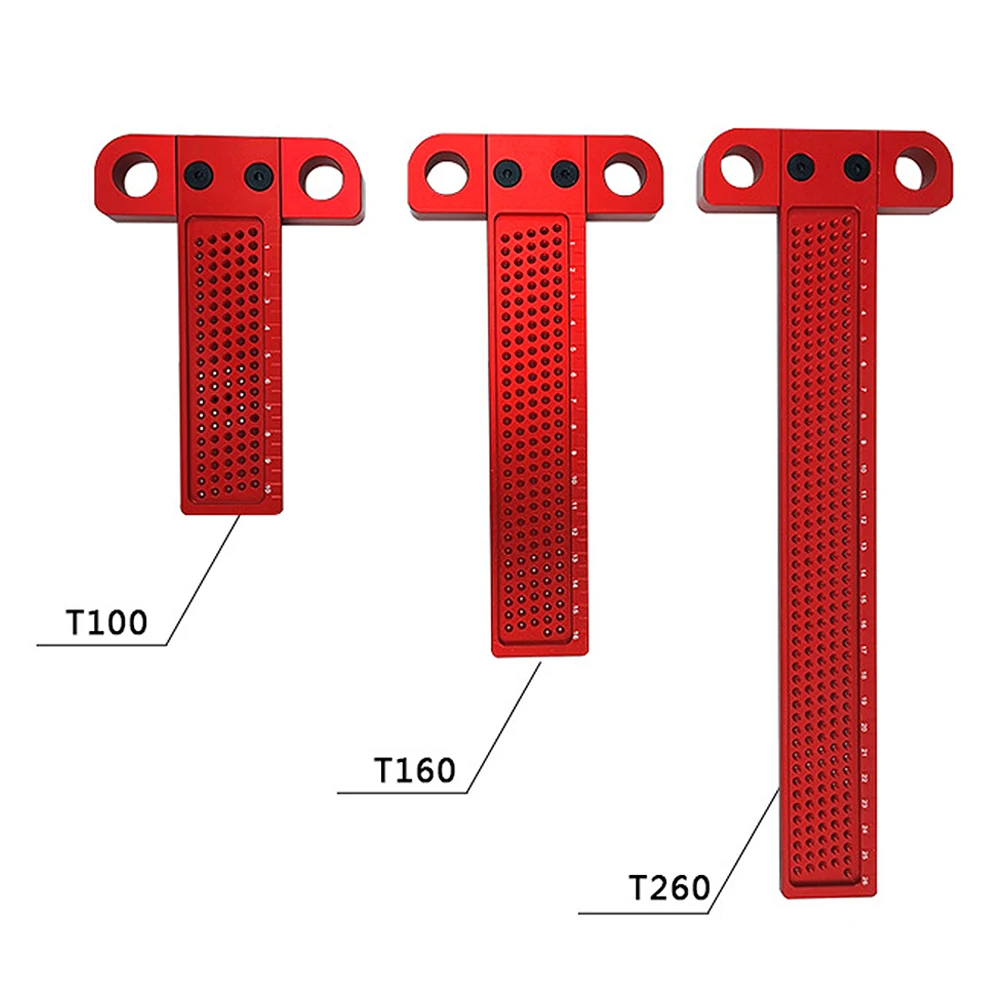 Aluminum Alloy Wood Measure Ruler Woodworking Scribe T-Type Ruler Hole Scribing Wood Measure Ruler Gauge Measuring Tool
Aluminum Alloy Wood Measure Ruler Woodworking Scribe T-Type Ruler Hole Scribing Wood Measure Ruler Gauge Measuring Tool