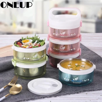 ONEUP Portable Lunch Box Thermal Insulation Bento Box Eco-friendly Leakproof Food Container For Students Picnic Office Worker
ONEUP Portable Lunch Box Thermal Insulation Bento Box Eco-friendly Leakproof Food Container For Students Picnic Office Worker