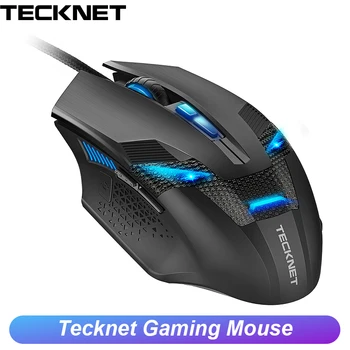 TeckNet 8 Button Optical Wired Gaming Mouse RGB LED Premium 7000DPI Sensor Ergonomic Computer Gamer Mice for PC Laptop Desktop
TeckNet 8 Button Optical Wired Gaming Mouse RGB LED Premium 7000DPI Sensor Ergonomic Computer Gamer Mice for PC Laptop Desktop