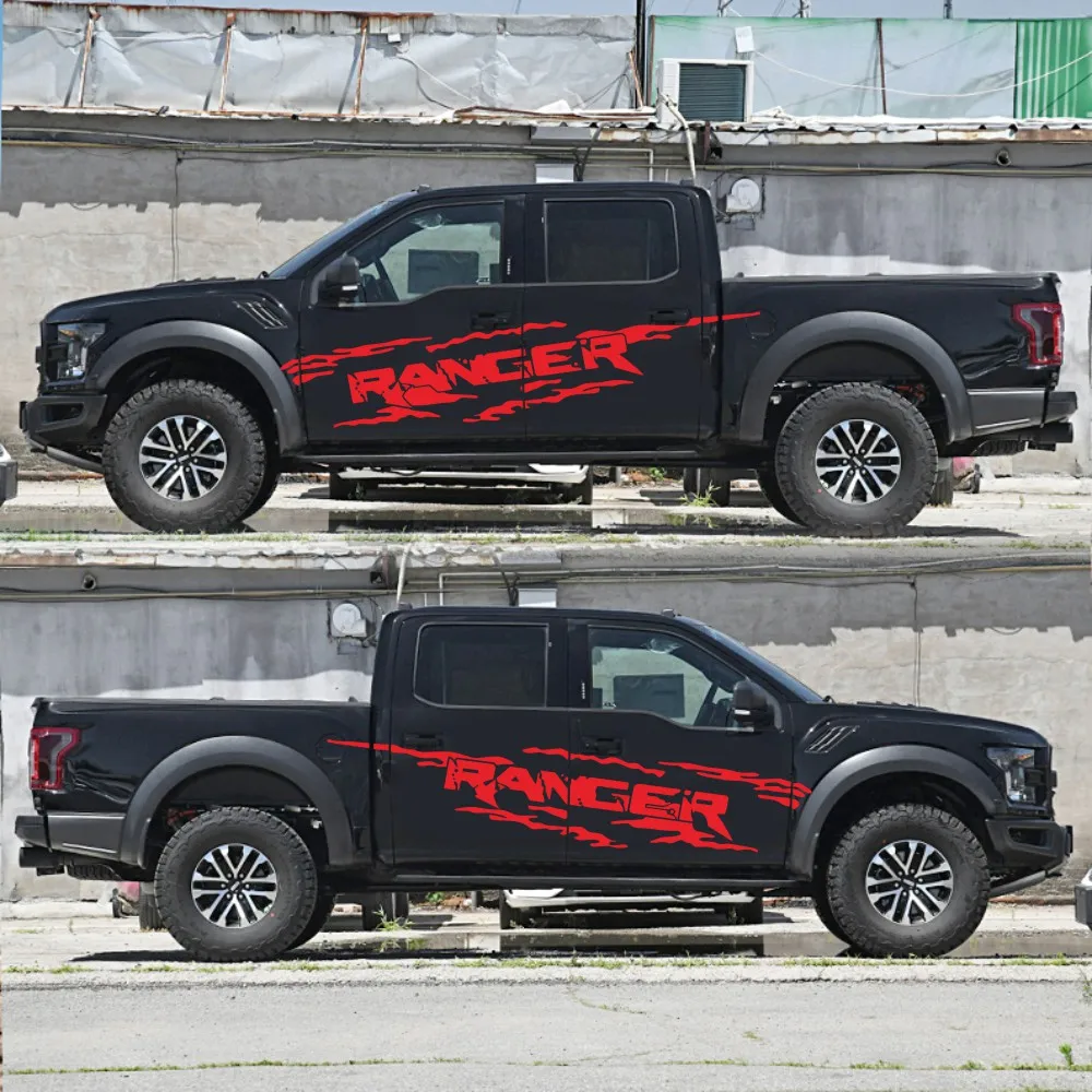 2PCS Car Sticker Car Accessories For Ford Ranger Raptor Pickup Off Road Decals Door Side Stickers Auto Vinyl Graphics Body Decor
2PCS Car Sticker Car Accessories For Ford Ranger Raptor Pickup Off Road Decals Door Side Stickers Auto Vinyl Graphics Body Decor
