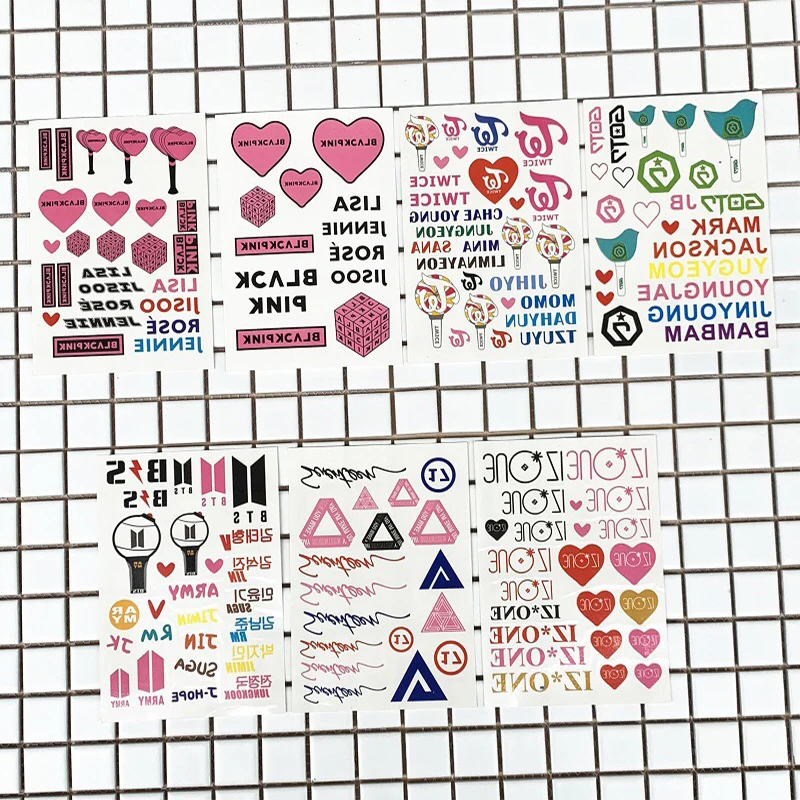 HQbts bulletproof group Fake Tattoo Sticker Temporary Tattoo Sticker Flower Waterproof Sticker Peripheral Same Style
HQbts bulletproof group Fake Tattoo Sticker Temporary Tattoo Sticker Flower Waterproof Sticker Peripheral Same Style