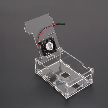 Cooling Fan Acrylic Shell + 3 Pcs Aluminum Radiator For Raspberry Pi 2 B /B + N84A
Cooling Fan Acrylic Shell + 3 Pcs Aluminum Radiator For Raspberry Pi 2 B /B + N84A