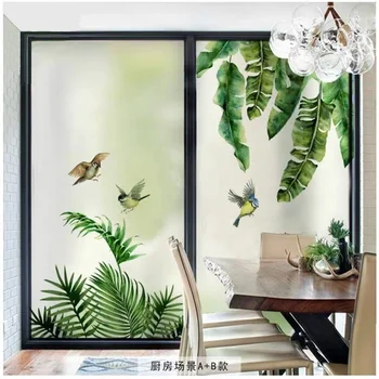 Flowers And Birds Pattern Window Film Static Cling Drop-Shipping Vinyl Removable Private Home Decor Frosted Tint-Film 50cmx100cm
Flowers And Birds Pattern Window Film Static Cling Drop-Shipping Vinyl Removable Private Home Decor Frosted Tint-Film 50cmx100cm