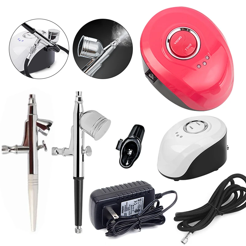 Mini Tattoo Nail Art Airbrush Compressor Skin Care Beauty Makeup Tool Nail Painting Machine Cake Ceramic Model Printer For Nails
Mini Tattoo Nail Art Airbrush Compressor Skin Care Beauty Makeup Tool Nail Painting Machine Cake Ceramic Model Printer For Nails