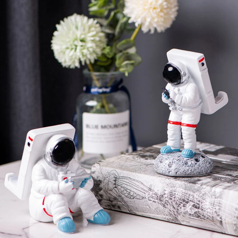 

Homhi астронавт, фотодержатель, креативная Статуэтка космического человека из смолы, скандинавские аксессуары для украшения дома и комнаты [Искусство]