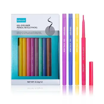 12 Colors/Set Liquid Eyeliner Pencil Makeup Long Lasting Sexy Waterproof Quick Dry Natural Eyeliner Pen Big Eye Cosmetics
12 Colors/Set Liquid Eyeliner Pencil Makeup Long Lasting Sexy Waterproof Quick Dry Natural Eyeliner Pen Big Eye Cosmetics