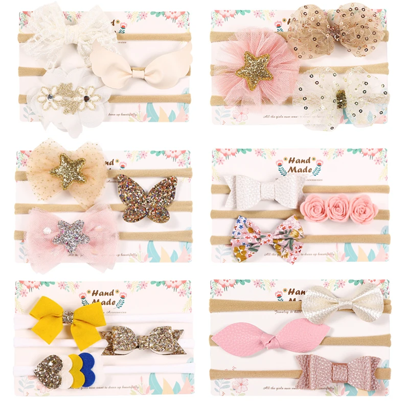 3pcs/lot Cute Bow Baby Headband for Girl Nylon Head Bands Turban Newborn Headbands Hairbands for Kids Baby Hair Accessories
3pcs/lot Cute Bow Baby Headband for Girl Nylon Head Bands Turban Newborn Headbands Hairbands for Kids Baby Hair Accessories