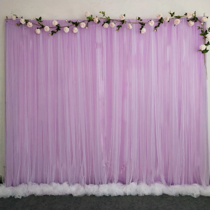 3X3M Simple White Yarn Silk Cloth Wedding Backdrop Event Party Drape Curtain for Wedding Party Home Decoration Stage Background
3X3M Simple White Yarn Silk Cloth Wedding Backdrop Event Party Drape Curtain for Wedding Party Home Decoration Stage Background