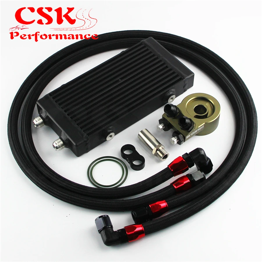 9.5"x5.5"x1.58" Dual Pass Small Oil Cooler Kit Fits For Honda Civic 10 X 220 Turbo 1.5T 2016
9.5"x5.5"x1.58" Dual Pass Small Oil Cooler Kit Fits For Honda Civic 10 X 220 Turbo 1.5T 2016