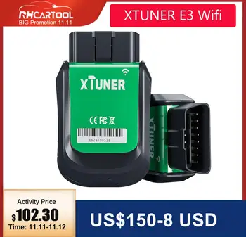 XTUNER E3 Wifi OBD2 Car Diagnostic Tool ODB2 ABS Engine SRS AC Read Fault Code Automotive Scanner Free Upgraded Vpecker Easydiag
XTUNER E3 Wifi OBD2 Car Diagnostic Tool ODB2 ABS Engine SRS AC Read Fault Code Automotive Scanner Free Upgraded Vpecker Easydiag