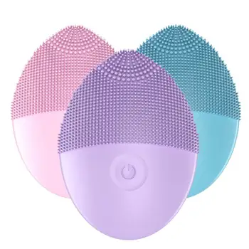 Professional Facial Cleansing Brush Silicone Electric Face Cleaner Cleaning Massager Machine Blackhead Remover Makeup Tool Kits 
Professional Facial Cleansing Brush Silicone Electric Face Cleaner Cleaning Massager Machine Blackhead Remover Makeup Tool Kits