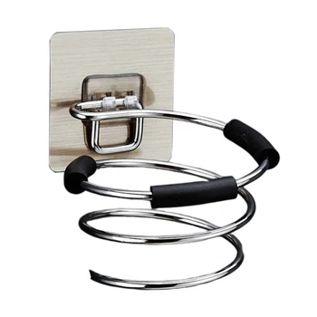 Durable Bathroom Shelf Stainless Steel Hair Dryer Holder Spiral Space Saving Wall Mount Easy Install Hotel Waterproof Home Salon
Durable Bathroom Shelf Stainless Steel Hair Dryer Holder Spiral Space Saving Wall Mount Easy Install Hotel Waterproof Home Salon