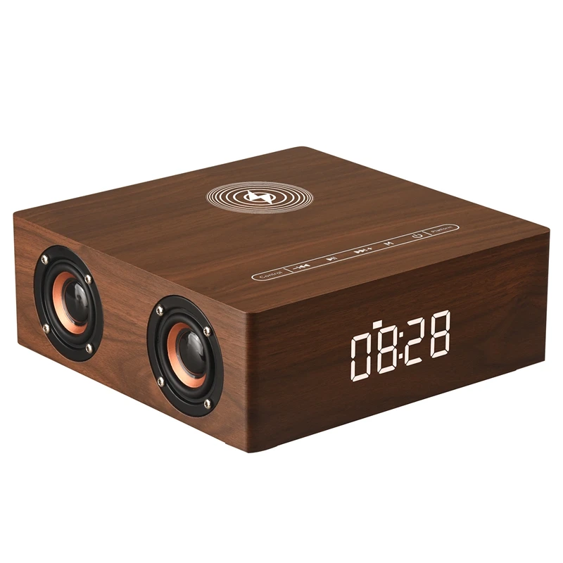Q5A Multi-Function Wireless Charger Alarm Clock Bluetooth Speaker Suitable for iPhone Stereo Music Player Music Surround Sound
Q5A Multi-Function Wireless Charger Alarm Clock Bluetooth Speaker Suitable for iPhone Stereo Music Player Music Surround Sound