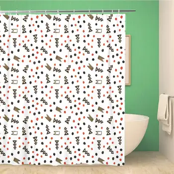 Bathroom Shower Curtain Watercolor Pattern Abstract Dots and Trees in Red Brown Polyester Fabric 66x72 inches Waterproof Bath
Bathroom Shower Curtain Watercolor Pattern Abstract Dots and Trees in Red Brown Polyester Fabric 66x72 inches Waterproof Bath