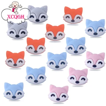 XCQGH 3PCS Baby Silicone Mini Fox Teether DIY Baby Molar Teether Toy Necklace Silicone Loose Beads Teether
XCQGH 3PCS Baby Silicone Mini Fox Teether DIY Baby Molar Teether Toy Necklace Silicone Loose Beads Teether