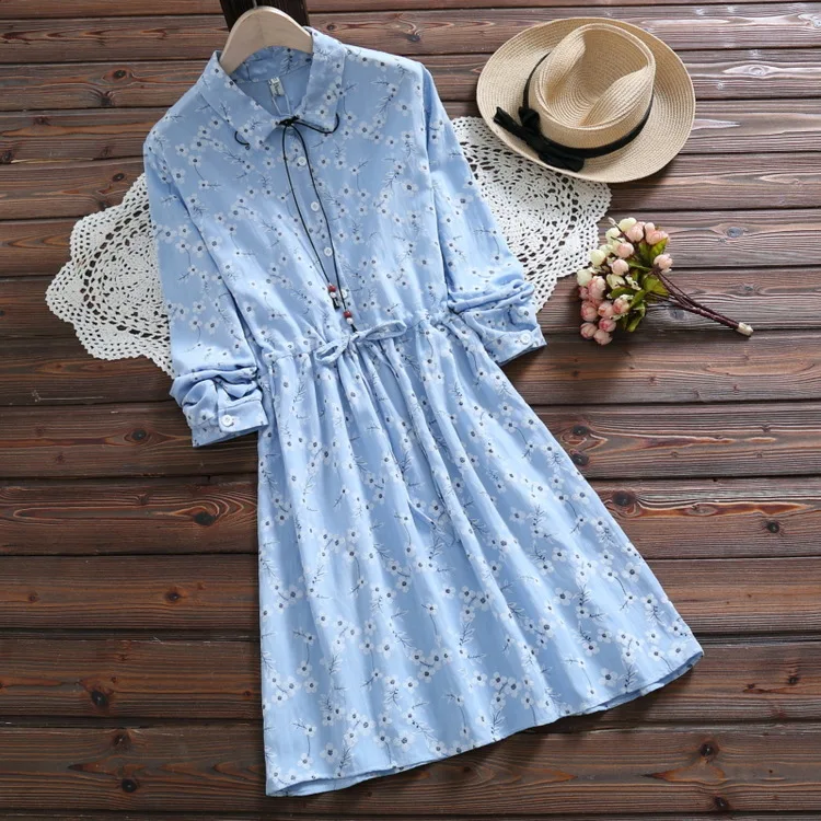 Hipster Literature And Art Flower Printed Skirt 2019 Spring Clothing New Style Mid-length Base Dress Students S26407
Hipster Literature And Art Flower Printed Skirt 2019 Spring Clothing New Style Mid-length Base Dress Students S26407