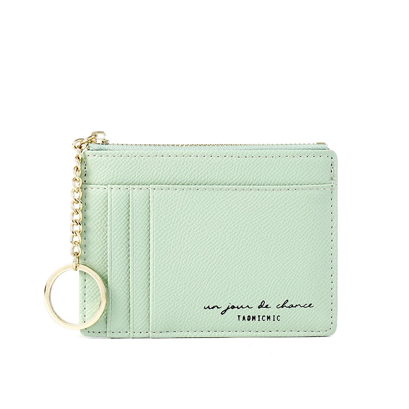 Casual Chain Mini Wallets Women Simple Letter Printed Keychain Zipper Coin Purse Multi-card Position Holders Female Small Clutch
Casual Chain Mini Wallets Women Simple Letter Printed Keychain Zipper Coin Purse Multi-card Position Holders Female Small Clutch