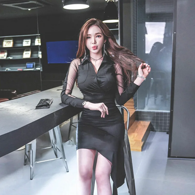 WOMEN'S Suit 2019 Autumn New Products Sexy Gauze Joint Shirt Waist Hugging Irregular Skirt Two-Piece Set
WOMEN'S Suit 2019 Autumn New Products Sexy Gauze Joint Shirt Waist Hugging Irregular Skirt Two-Piece Set