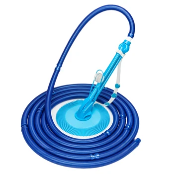 Quick And Easy Auto Swimming Pool Cleaner with 10pcs Durable Hose Blue Cleaning Tools
Quick And Easy Auto Swimming Pool Cleaner with 10pcs Durable Hose Blue Cleaning Tools