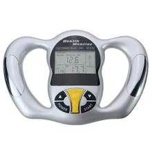 Nouveauté Mini numérique LCD Portable numérique Portable indice de masse corporelle imc mètre santé analyseur de graisse moniteur(China)