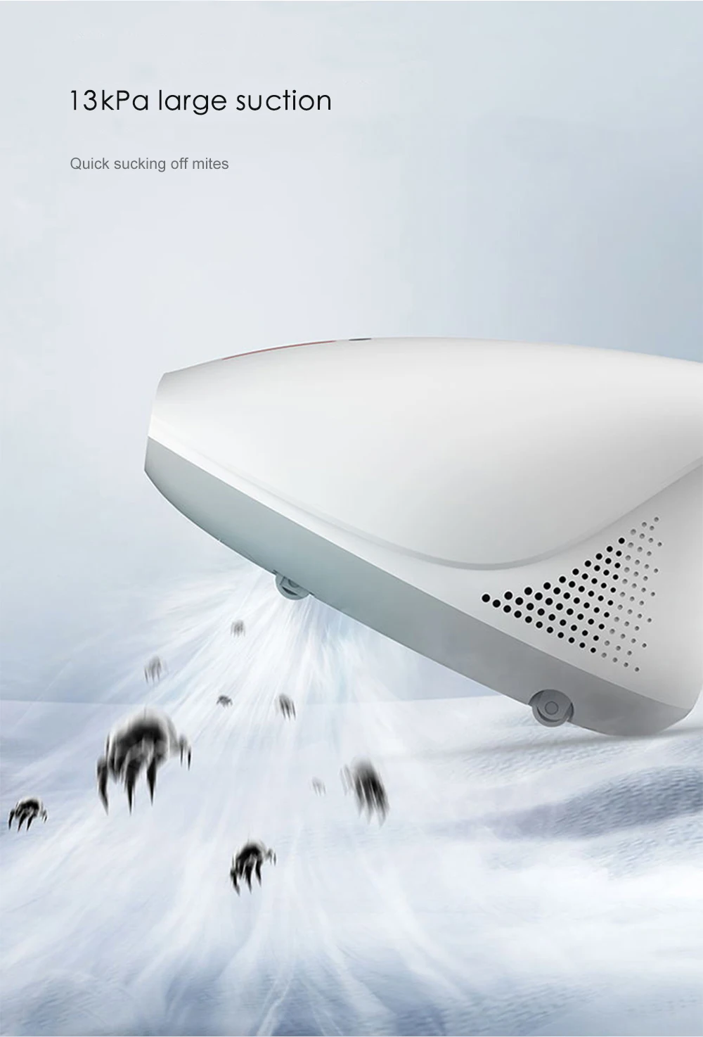 Gadgetoo Xiaomi Deerma Bed Vacuum Cleaner Electric Mites Remover
