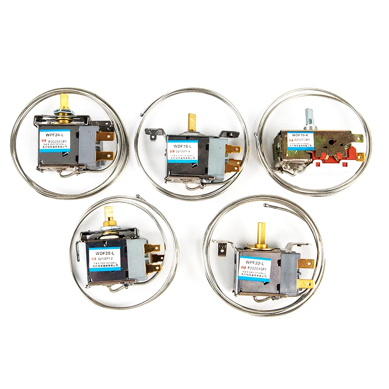 1PC Refrigerator Parts Refrigerator Thermostat 250V Household Metal Temperature Controller New
1PC Refrigerator Parts Refrigerator Thermostat 250V Household Metal Temperature Controller New