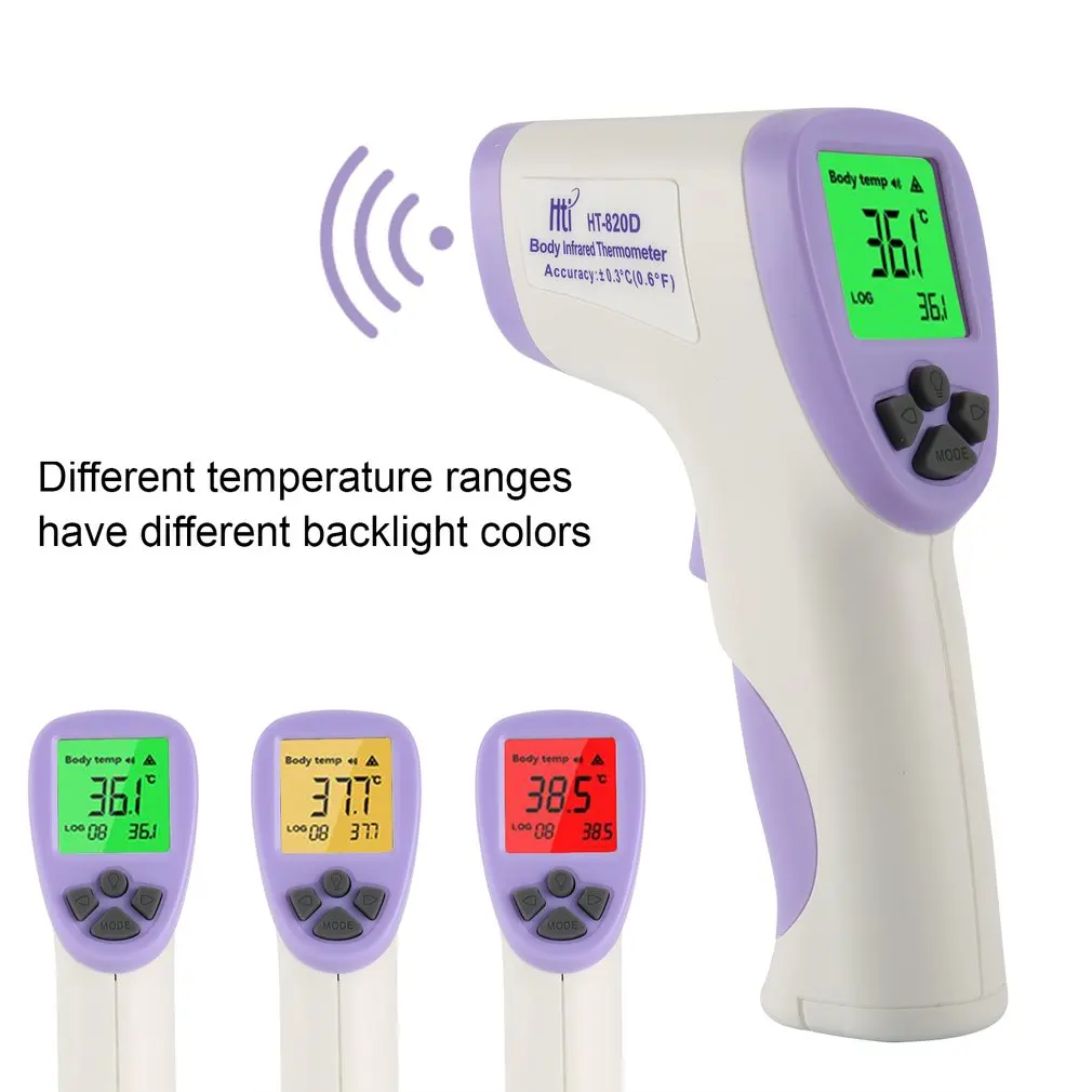 Digital Handheld Infrared Thermometer High Precision Portable Thermometer Non-Contact Body Infrared Thermometer Baby Care
Digital Handheld Infrared Thermometer High Precision Portable Thermometer Non-Contact Body Infrared Thermometer Baby Care
