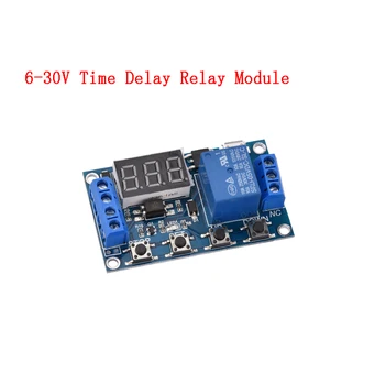 DC 12V 24V Time Delay Relay Dual MOS LED Digital Switch Trigger Cycle Timer Delay Relays Circuit Board Timing Control Module DIY
DC 12V 24V Time Delay Relay Dual MOS LED Digital Switch Trigger Cycle Timer Delay Relays Circuit Board Timing Control Module DIY