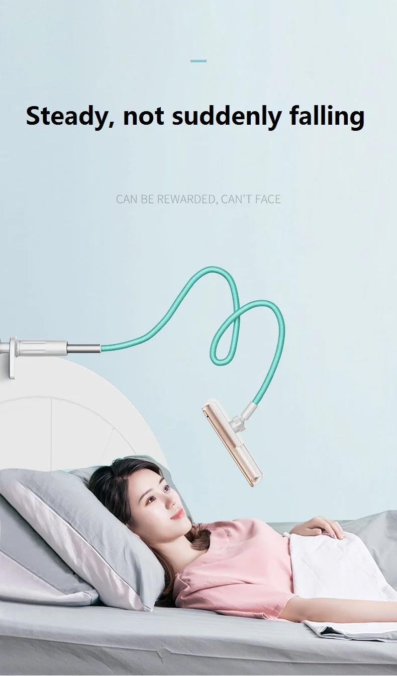 Lazy Bracket Flexible Clip Mobile Cell Phone Holder Lazy Bed Desktop Bracket Mount Stand Bedroom Gym Office for iPhone Samsung
Lazy Bracket Flexible Clip Mobile Cell Phone Holder Lazy Bed Desktop Bracket Mount Stand Bedroom Gym Office for iPhone Samsung