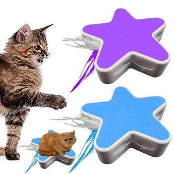 Cat Smart Teasing Toy Cat Stick Crazy Game Spinning Turntable Cat Catching Mouse Star Shape Automatic Turntable Cat Toy
Cat Smart Teasing Toy Cat Stick Crazy Game Spinning Turntable Cat Catching Mouse Star Shape Automatic Turntable Cat Toy