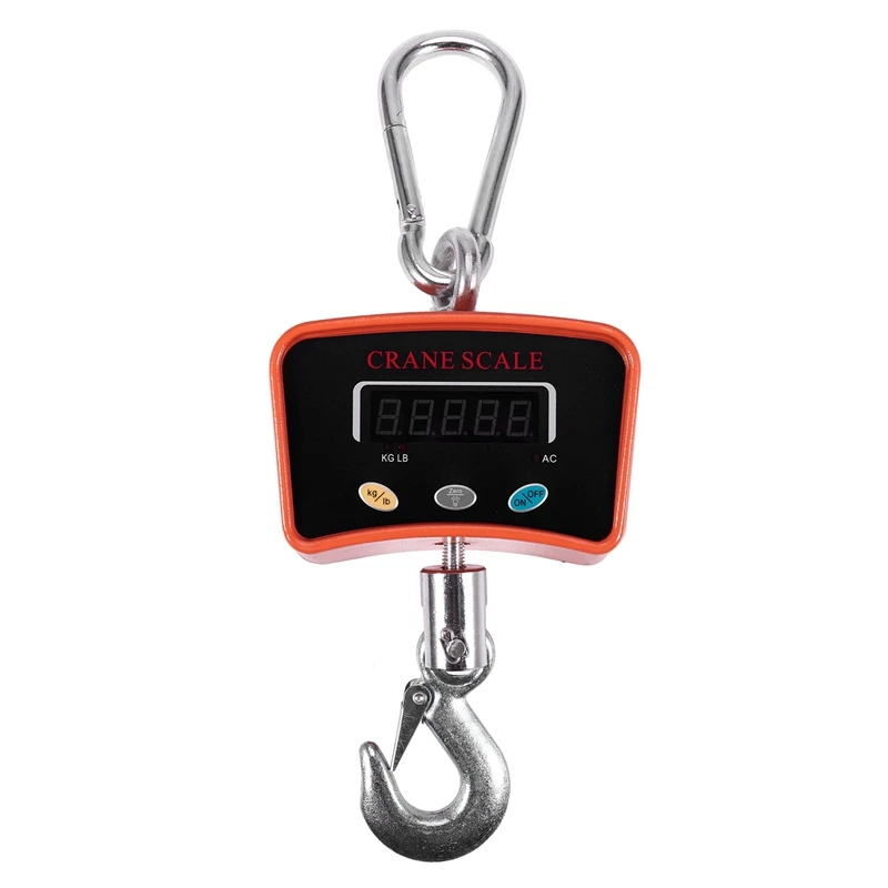 EU Plug, 500KG Digital Display Crane Scale 220V Heavy Industrial Crane Scale Charging Electronic Weighing Tool
EU Plug, 500KG Digital Display Crane Scale 220V Heavy Industrial Crane Scale Charging Electronic Weighing Tool