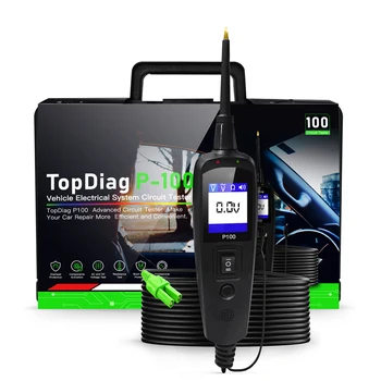 P100 New Generation Automotive Electrical Circuit System Tester Battery Detector Fault Finder Repair Tool for Cars and Trucks
P100 New Generation Automotive Electrical Circuit System Tester Battery Detector Fault Finder Repair Tool for Cars and Trucks