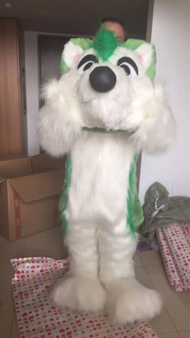 Cosplay&ware Long Fur Green Dog Mascot Costume Fursuit Cosplay Party Fancy Dress Outfits Advertising Promotion Carnival Halloween Xmas 7 Cosplay&ware Long Fur Green Dog Mascot Costume Fursuit Cosplay Party Fancy Dress Outfits Advertising Promotion Carnival Halloween Xmas -Cosplayware Store Hc992e76a0084483aab421a2df0d90b5eT.jpg