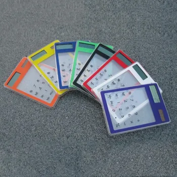 Mathematic Touch Screen Ultra slim Transparent Solar Calculator Stationery Clear Scientific Student School Office for math class
Mathematic Touch Screen Ultra slim Transparent Solar Calculator Stationery Clear Scientific Student School Office for math class